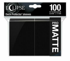 Ultra Pro - Pro Matte Eclipse: Deck Protector 100 Count Pack - Jet Black